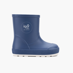 Yogi Nautical Style Barefoot Wellies Blue denim