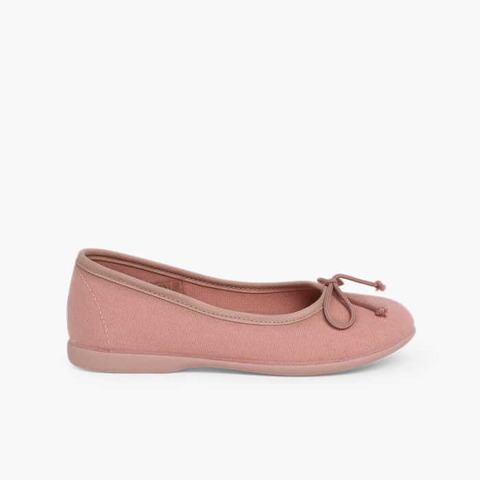 Canvas Ballerina Flats. Quality and cheap spanish shoes