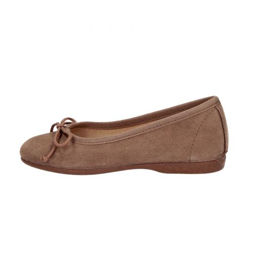 Suede ballet clearance slippers